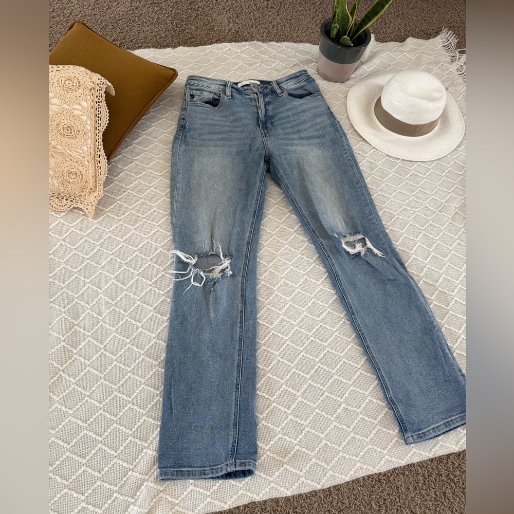 🫐 KanCan Estilo Distressed Jeans, 28